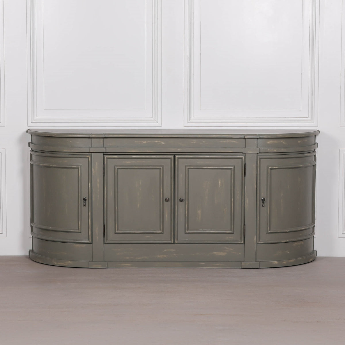 Antoinette Vintage French Chic Curved Sideboard