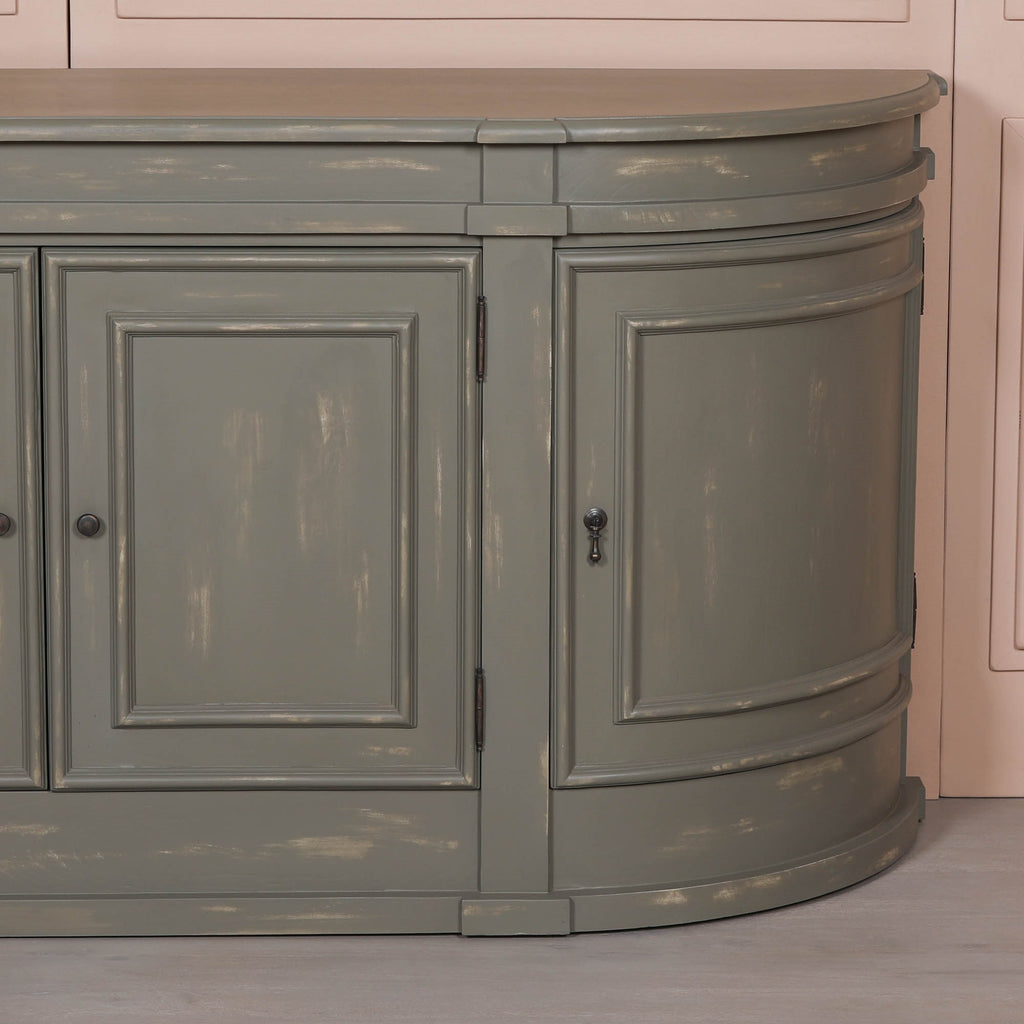 Antoinette Vintage French Chic Curved Sideboard