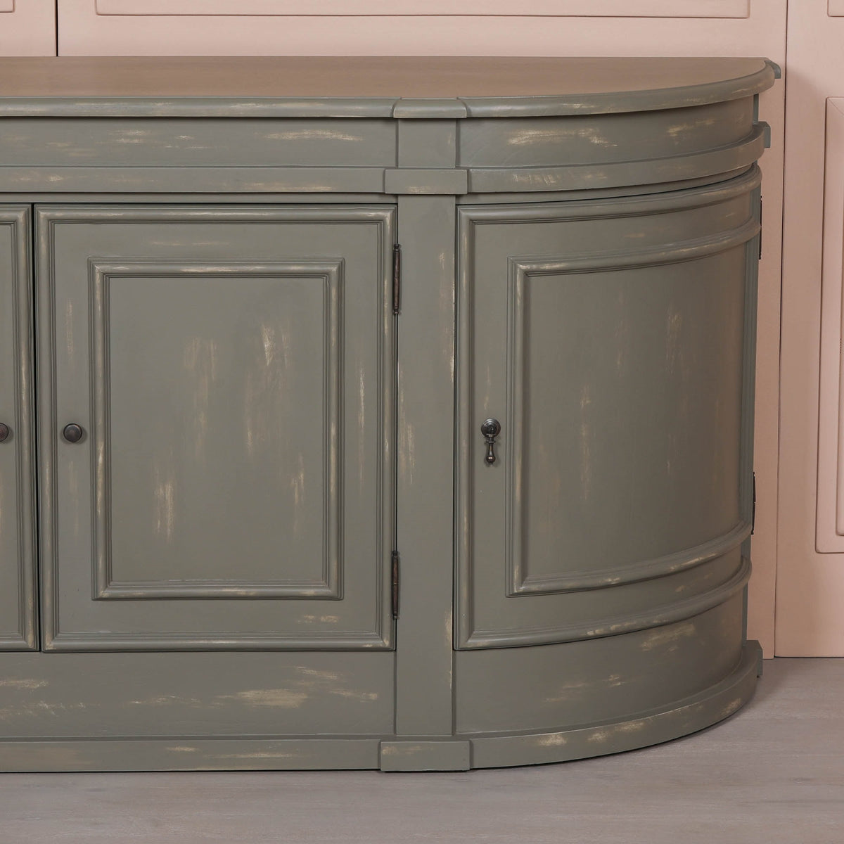 Antoinette Vintage French Chic Curved Sideboard
