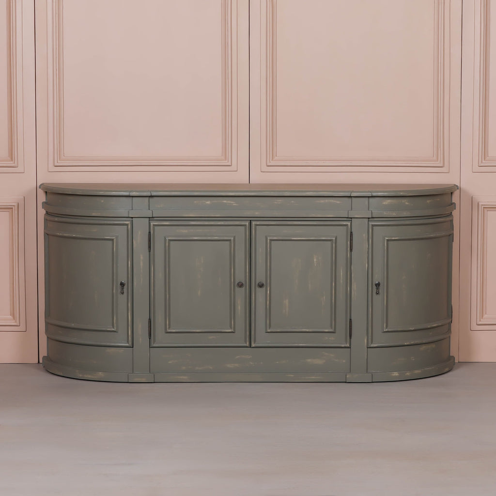 Antoinette Vintage French Chic Curved Sideboard