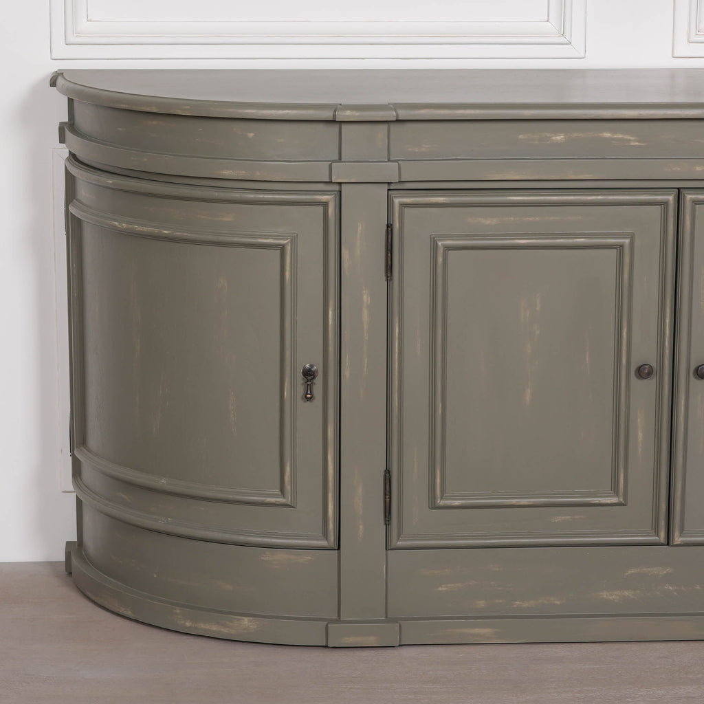 Antoinette Vintage French Chic Curved Sideboard