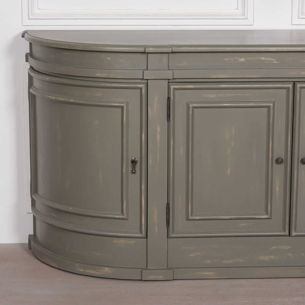Antoinette Vintage French Chic Curved Sideboard