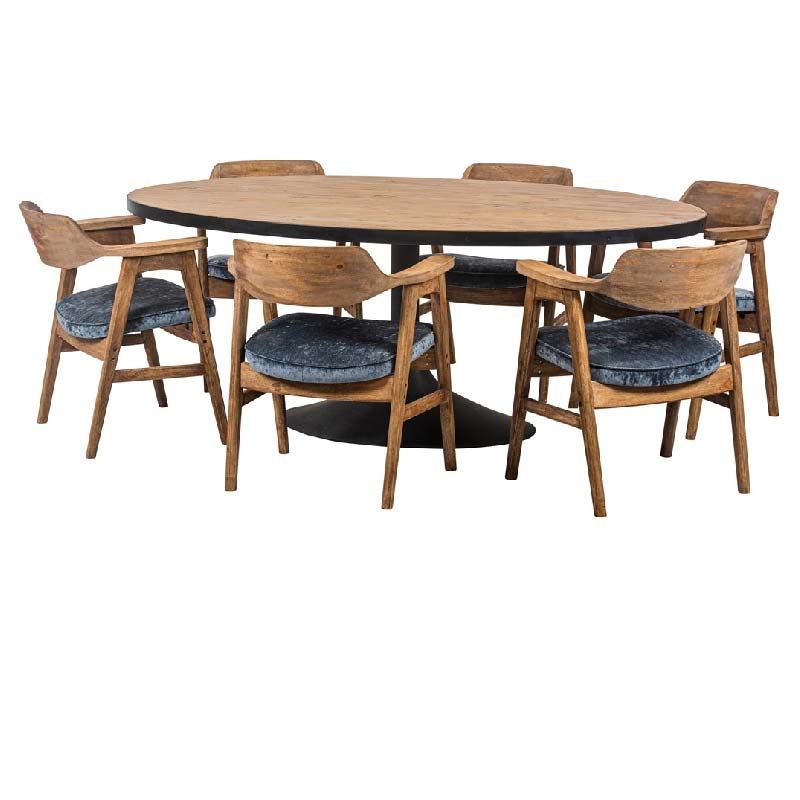 Skye Large Wooden Dining Table
