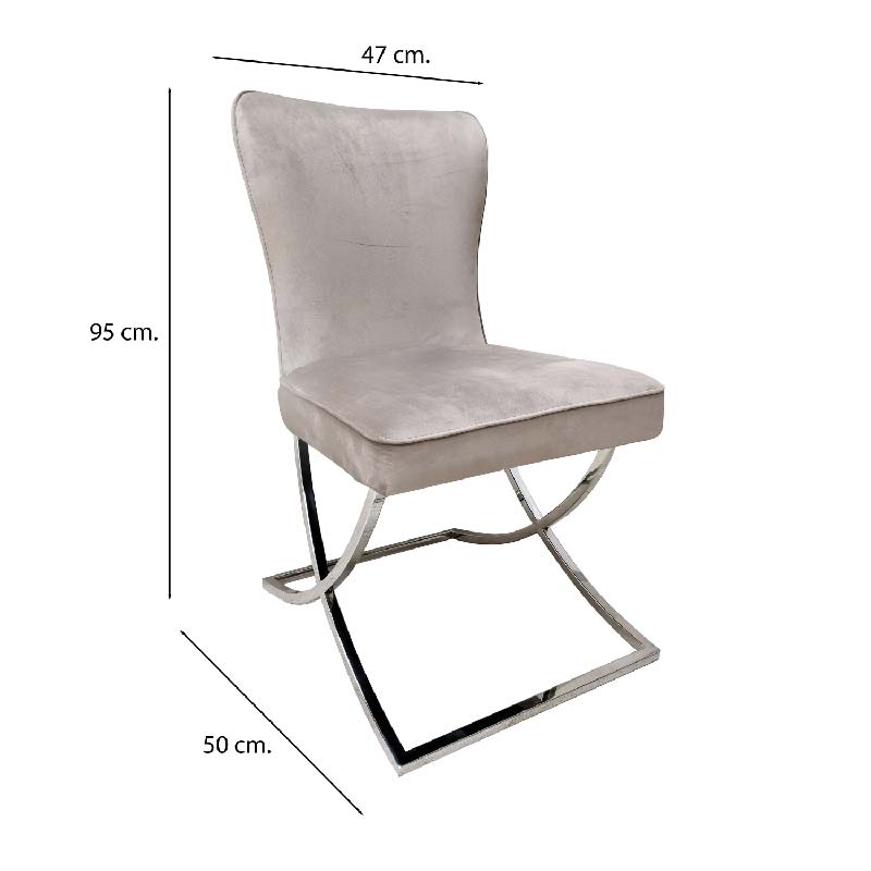 Hugo Taupe Chair CH-HUGO-TAU