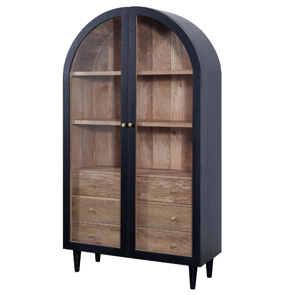 Iconic 2 Door Glass Cabinet