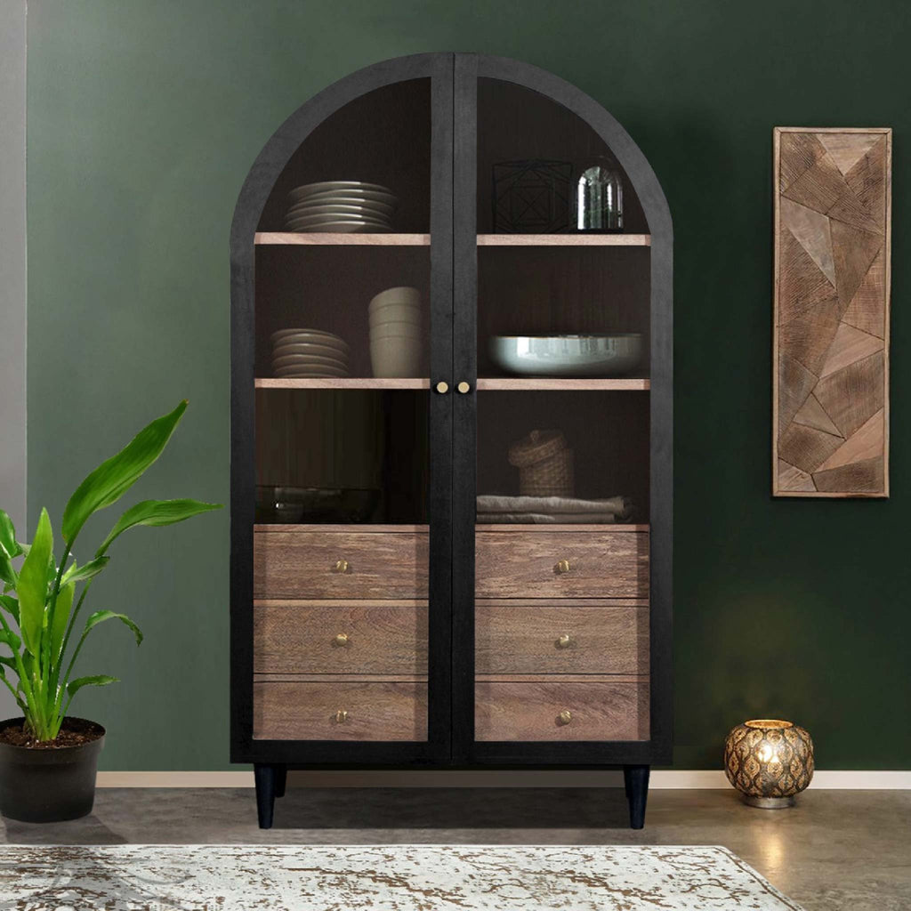 Iconic 2 Door Glass Cabinet