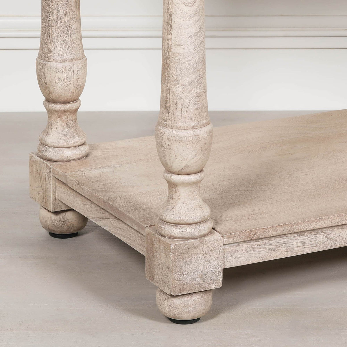 Acacia Wooden Console Table with Single Drawer