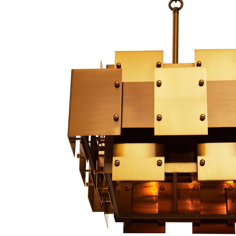 Karlo Metal Brass Finish Pendant Light