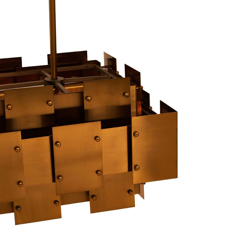 Karlo Metal Brass Finish Pendant Light