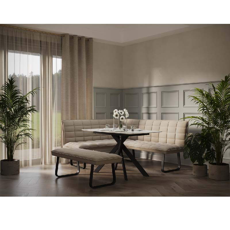 Lima Corner Bench LHF