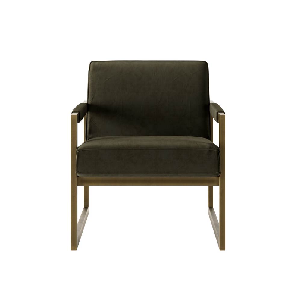Mickleton Club Chair, Olive Green