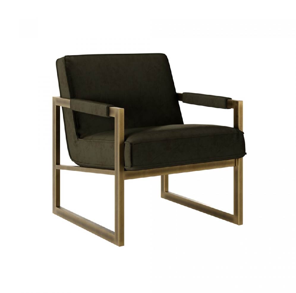 Mickleton Club Chair, Olive Green
