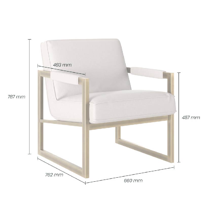 Mickleton Club Chair Cream
