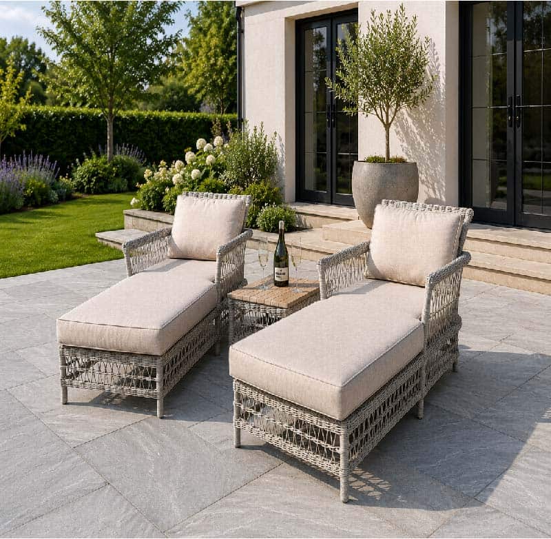 Provence Outdoor Luxury Sun Lounger Set