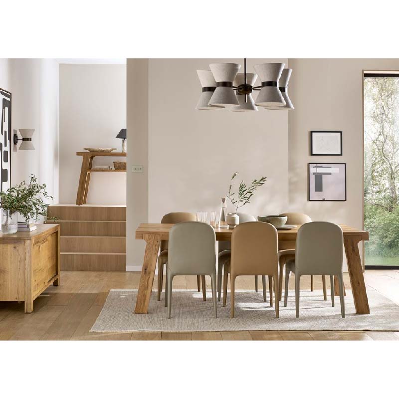Lomond Leather Chair Taupe