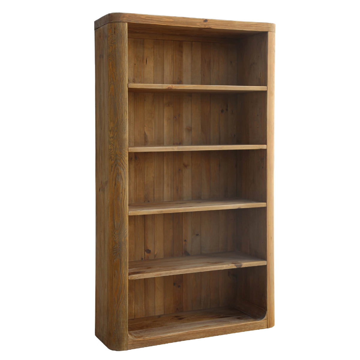 Traditional Wooden Titan Bookshelf Reclaimed Wood
