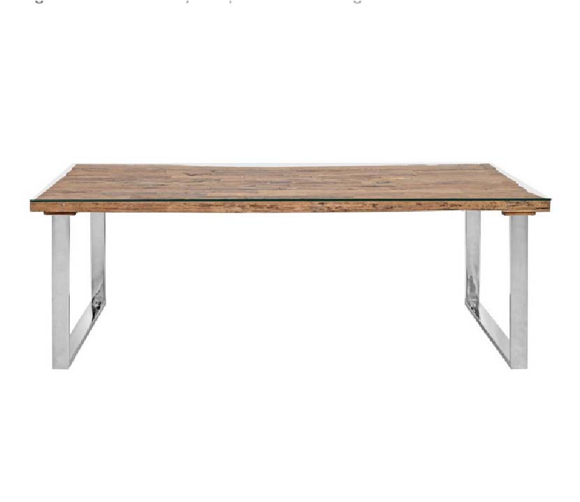 Railway Sleeper 220cm Dining Table RAI03