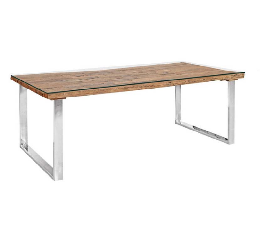 Railway Sleeper 220cm Dining Table RAI03