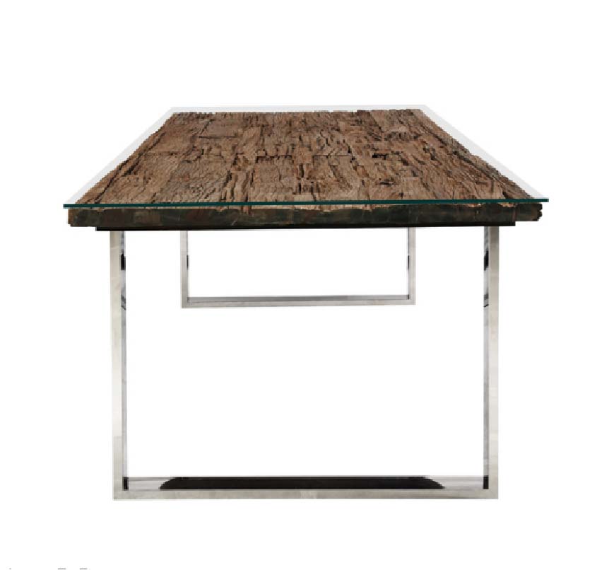 Railway Sleeper 220cm Dining Table RAI03