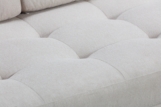 Candover Neutral Upholstered Sofa