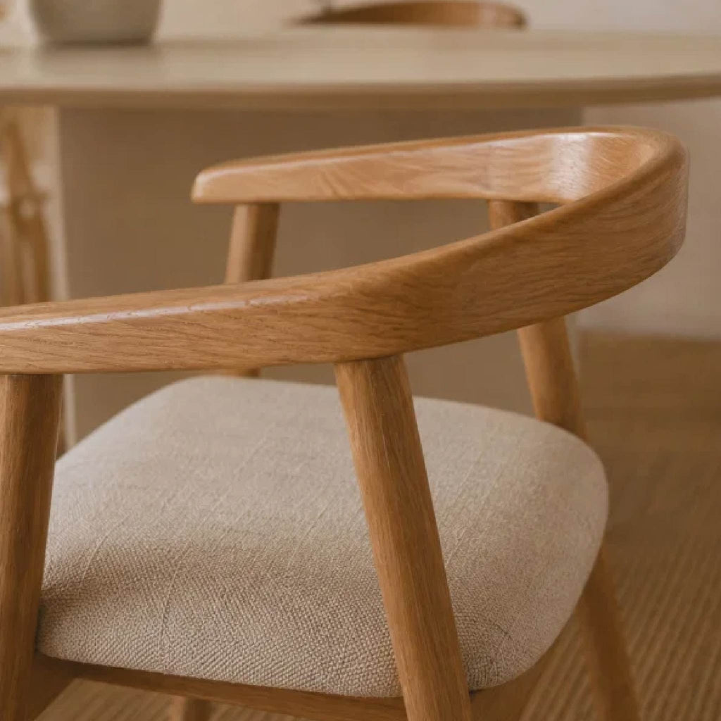 Una Curved Back Dining Chairs (Set of 2)