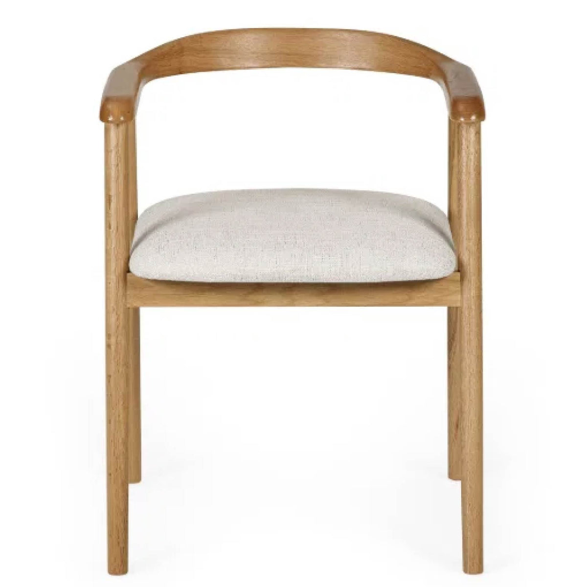 Una Curved Back Dining Chairs (Set of 2)