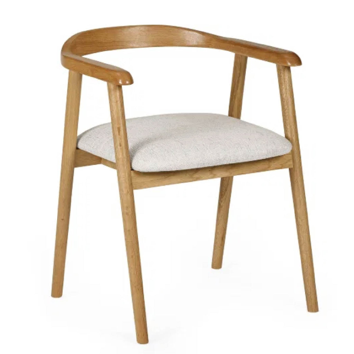 Una Curved Back Dining Chairs (Set of 2)