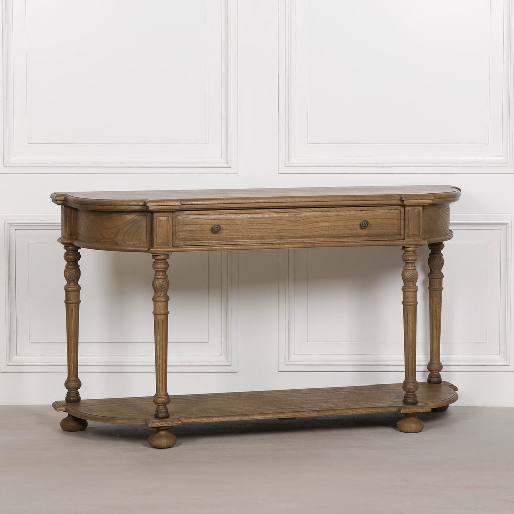 Rustic Wooden Console Table 151cm