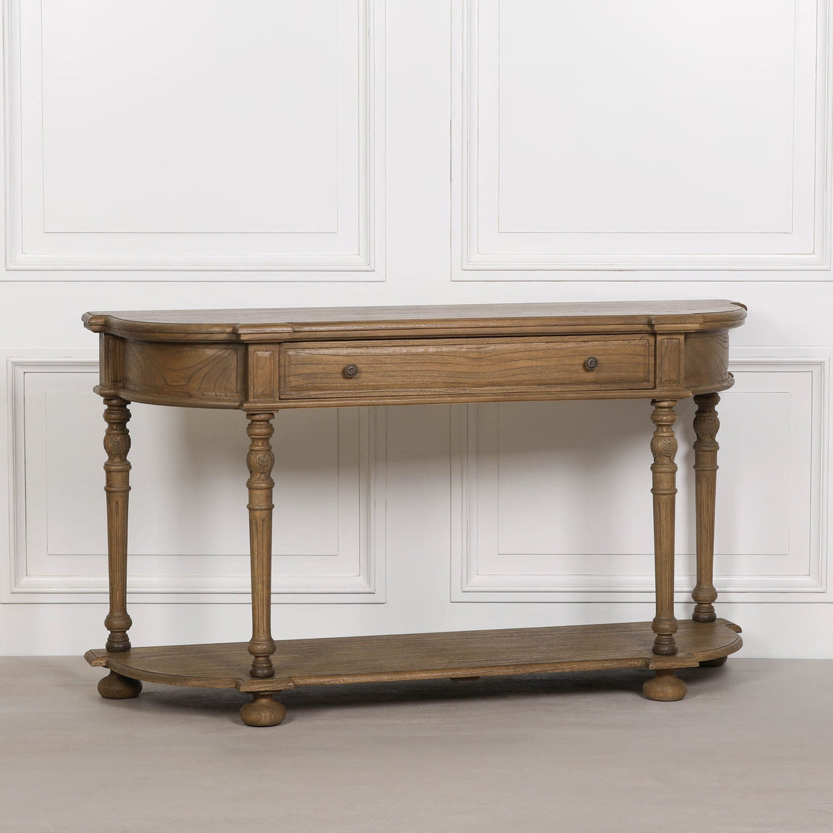 Rustic Wooden Console Table 151cm