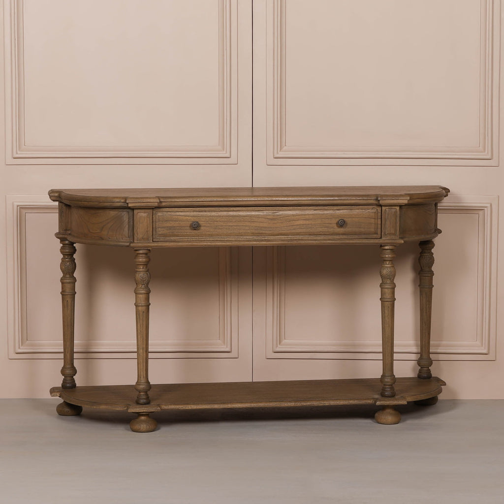 Rustic Wooden Console Table 151cm
