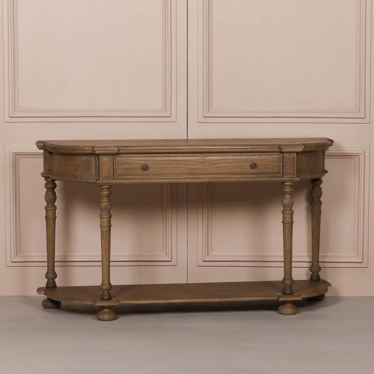 Rustic Wooden Console Table 151cm
