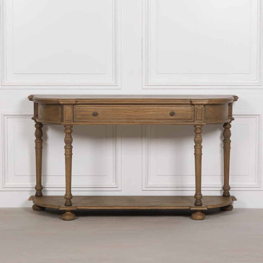 Rustic Wooden Console Table 151cm