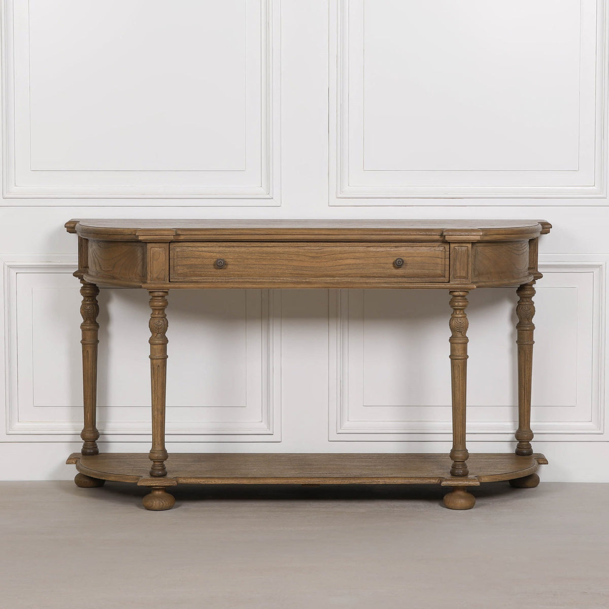 Rustic Wooden Console Table 151cm