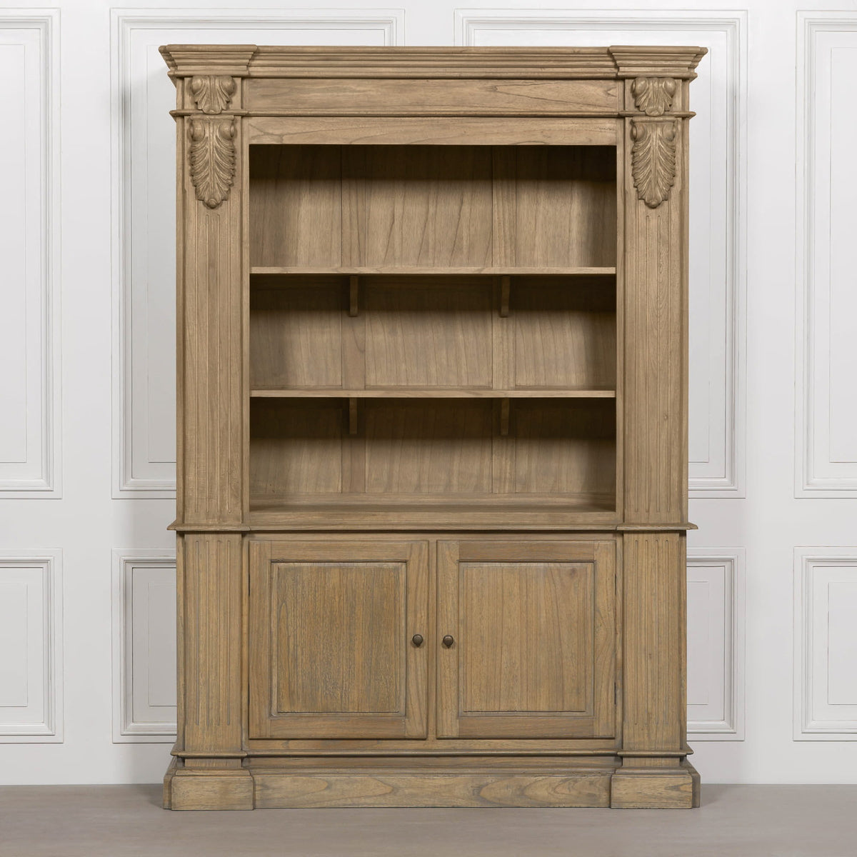 Large Traditional French Library Bookcase
