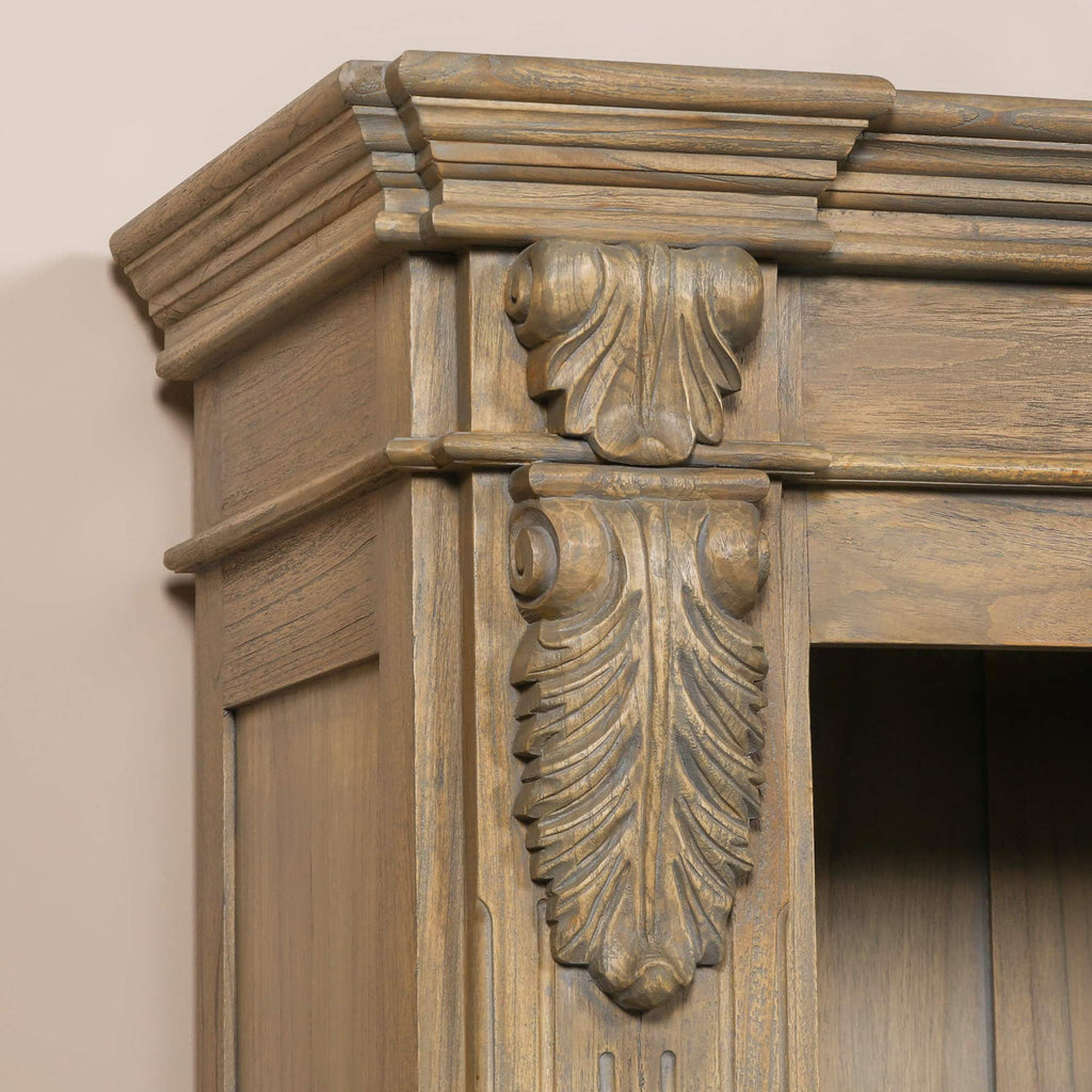 Large Traditional French Library Bookcase