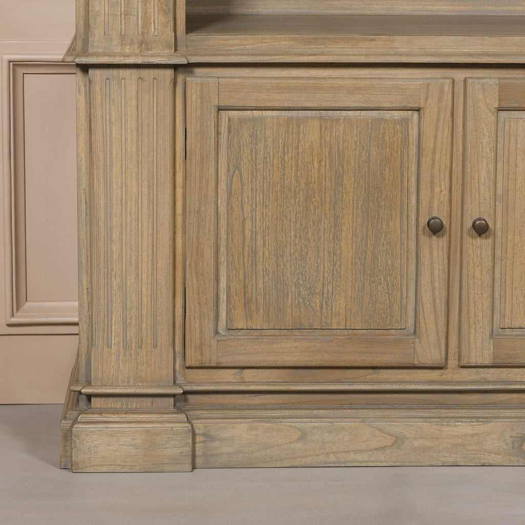 Large Traditional French Library Bookcase