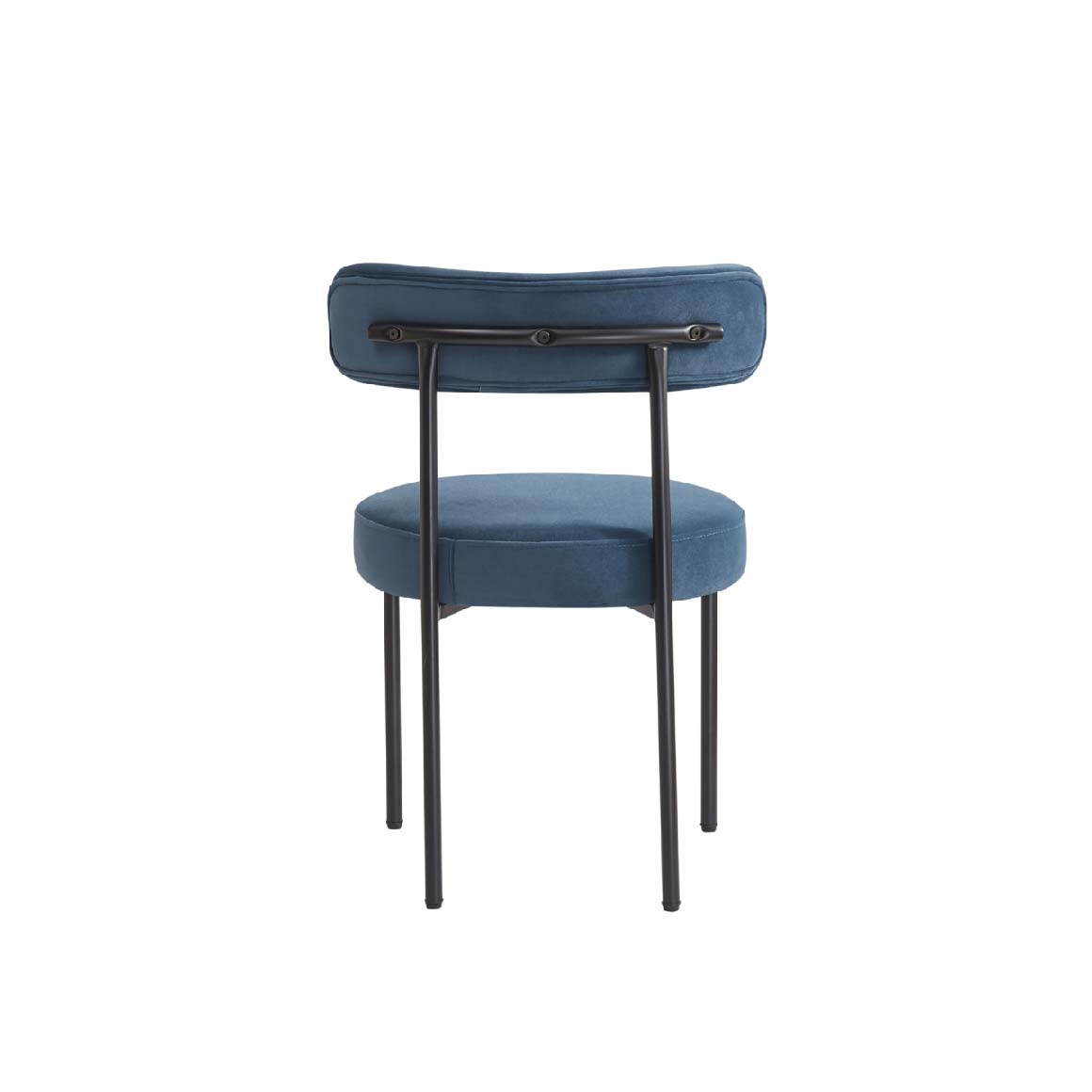 Flora Velvet Dining Chair blue