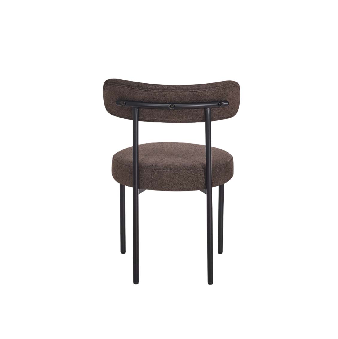 Flora Velvet Dining Chair chocolate