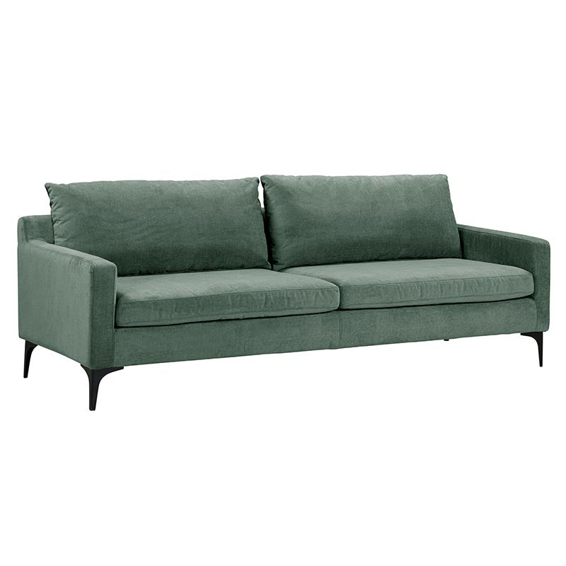 Himbleton Green Upholstered Sofa