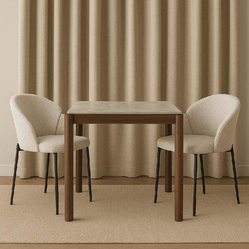 Petal Dining Chair ivory
