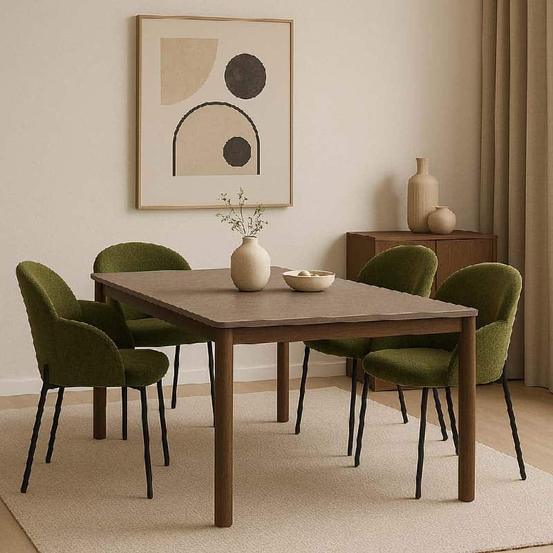 Petal Dining Chair olive