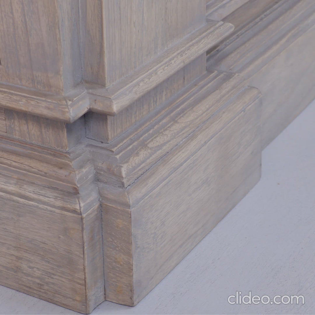 Large Traditional French Library Bookcase