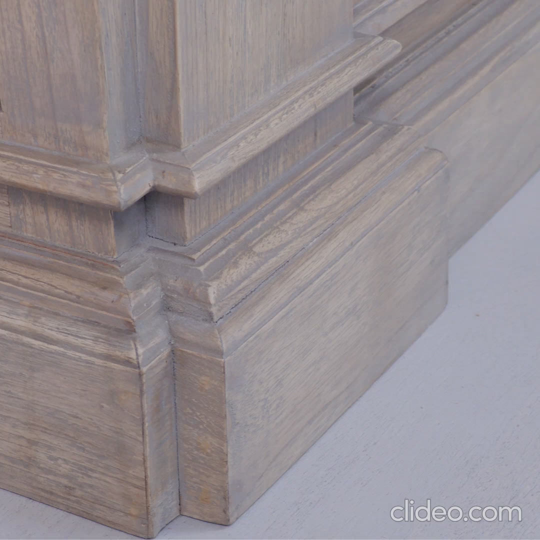 Large Traditional French Library Bookcase