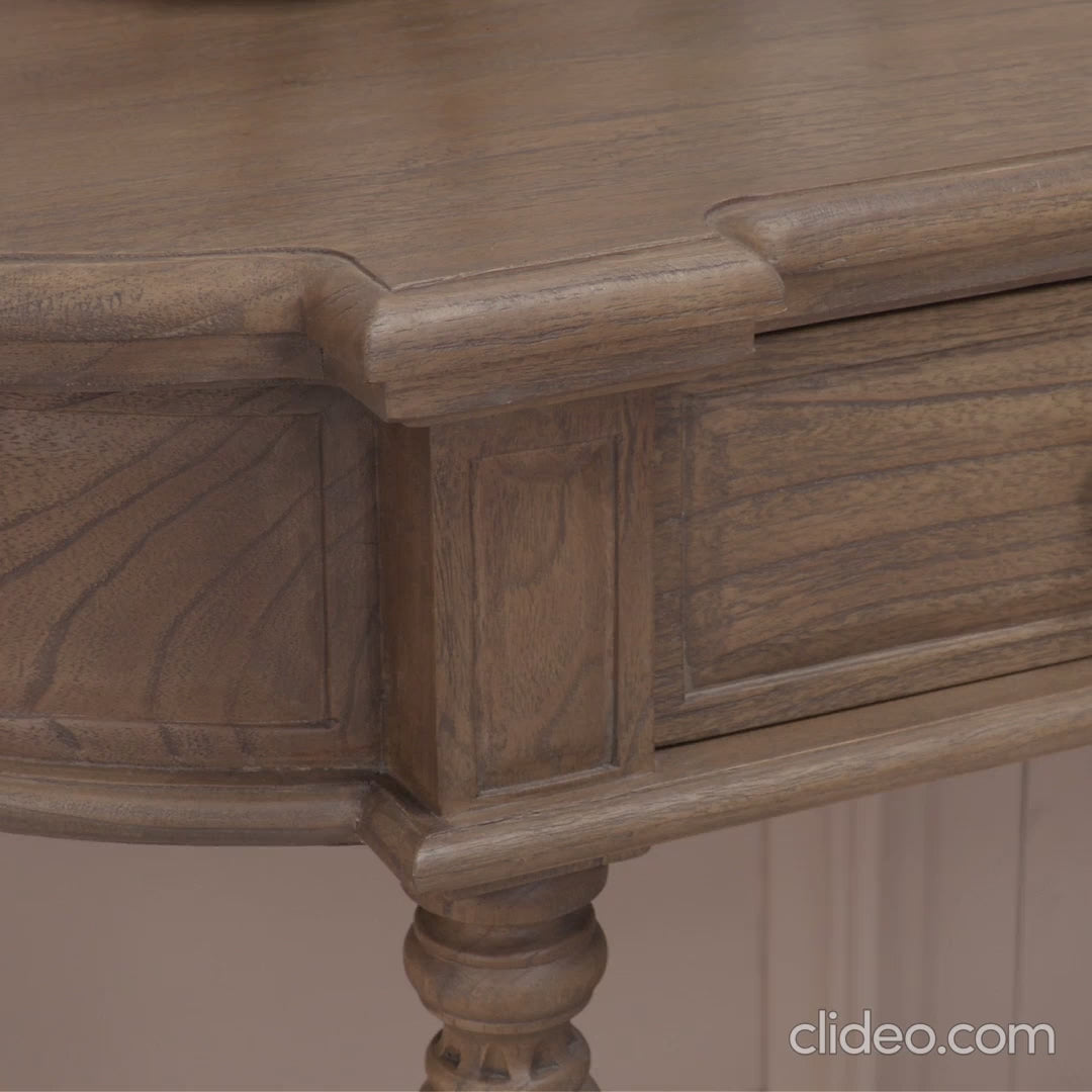 Rustic Wooden Console Table 151cm